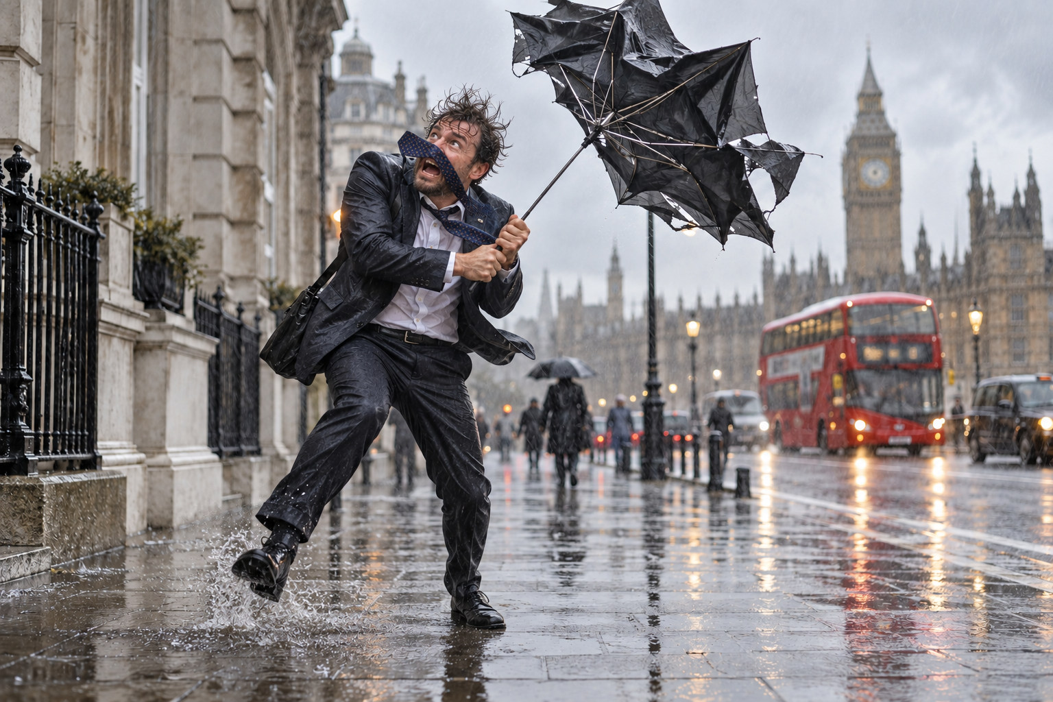 Lots of rain in London is a myth